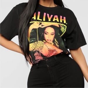 Fashion Nova Aaliyah Short Sleeve Tunic Top